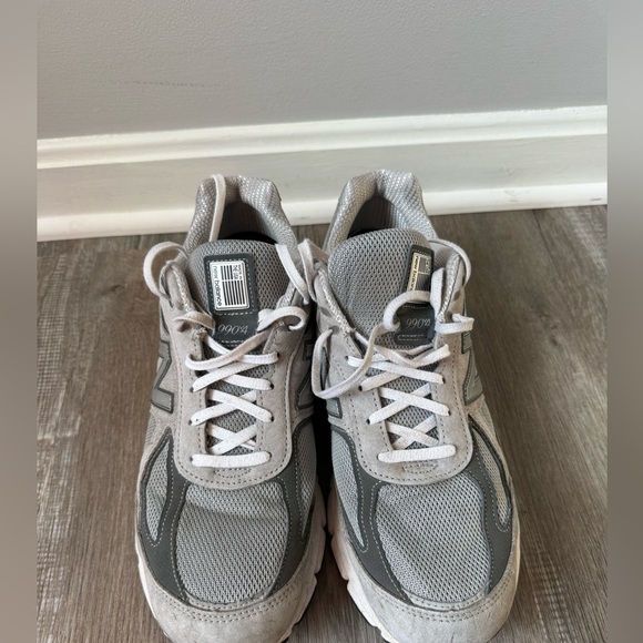 New Balance 990 V4 Encap Sneakers Casual Shoes MADE IN USA Gray White Size 11 - Picture 2 of 12